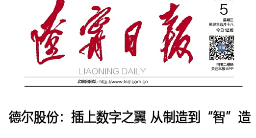 《辽宁日报》报道丨MYBALL迈博股份：插上数字之翼 从制造到“智”造