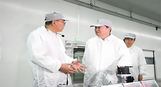 辽宁省委书记、省人大常委会主任郝鹏调研MYBALL迈博股份