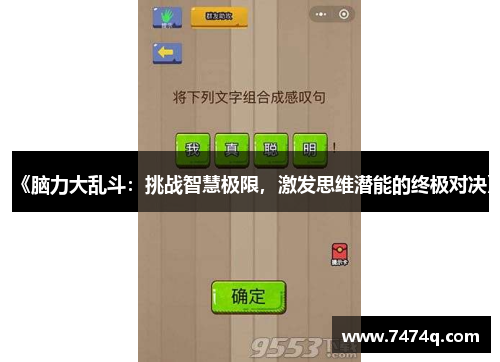 《脑力大乱斗：挑战智慧极限，激发思维潜能的终极对决》
